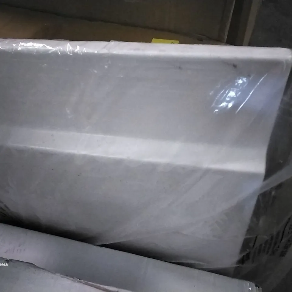 DESIGNER WHITE BATH PANEL APPROXIMATELY 150CM