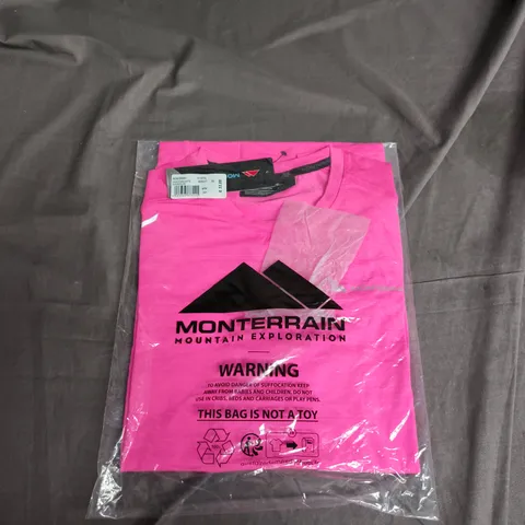 MONTERRAIN LYDER 3.0 SPACE DYE TEE β SUGAR PLUM β XS