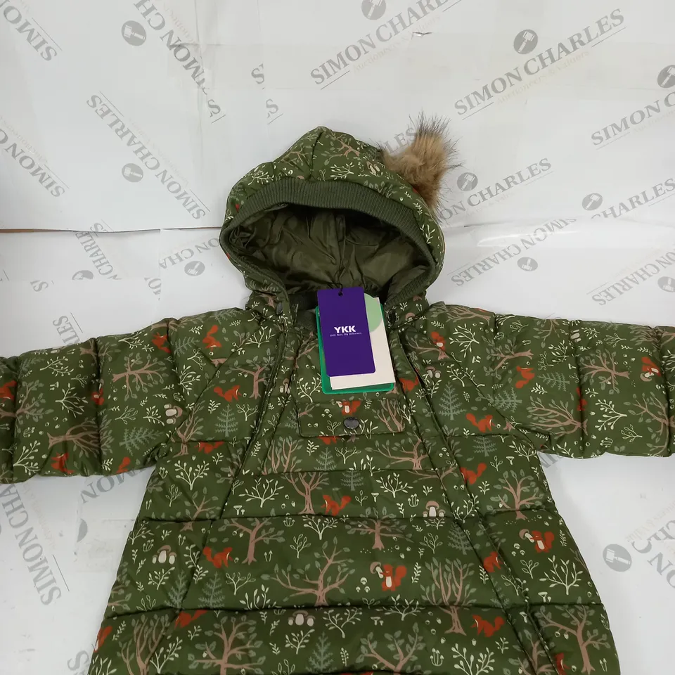 KULING WOODLAND THEMED PADDED COAT SIZE 104