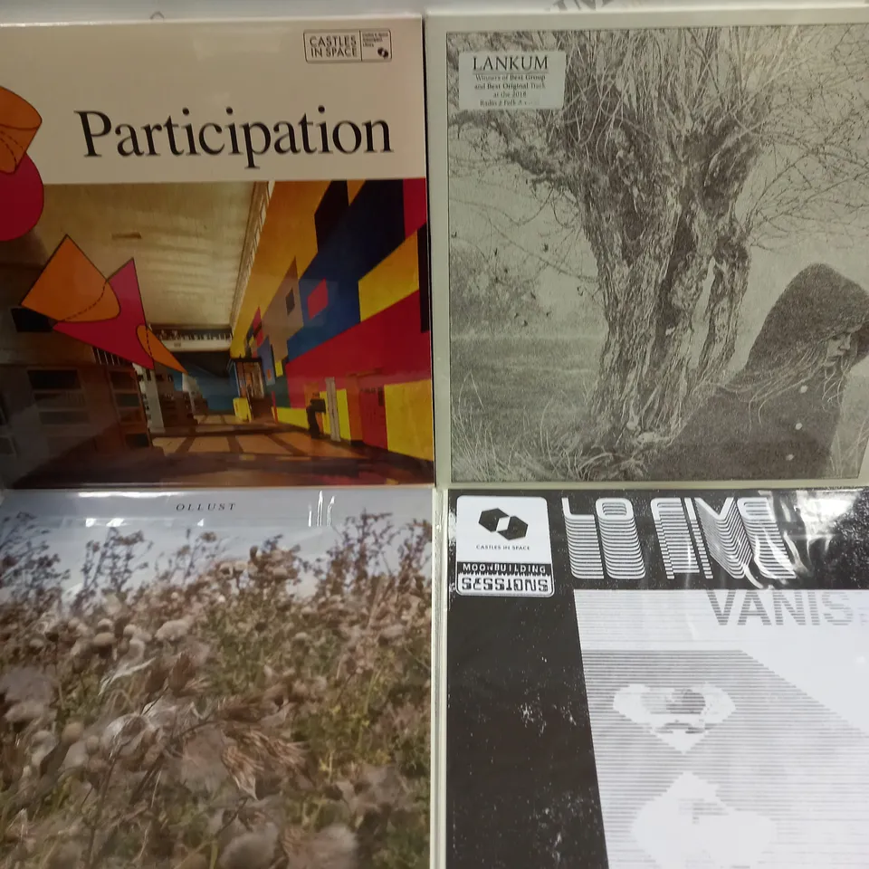 APPROXIMATELY 10 ASSORTED VINYLS FROM VARIOUS ARTISTS TO INCLUDE ELTON JOHN, LANKUM, OLLUST ETC