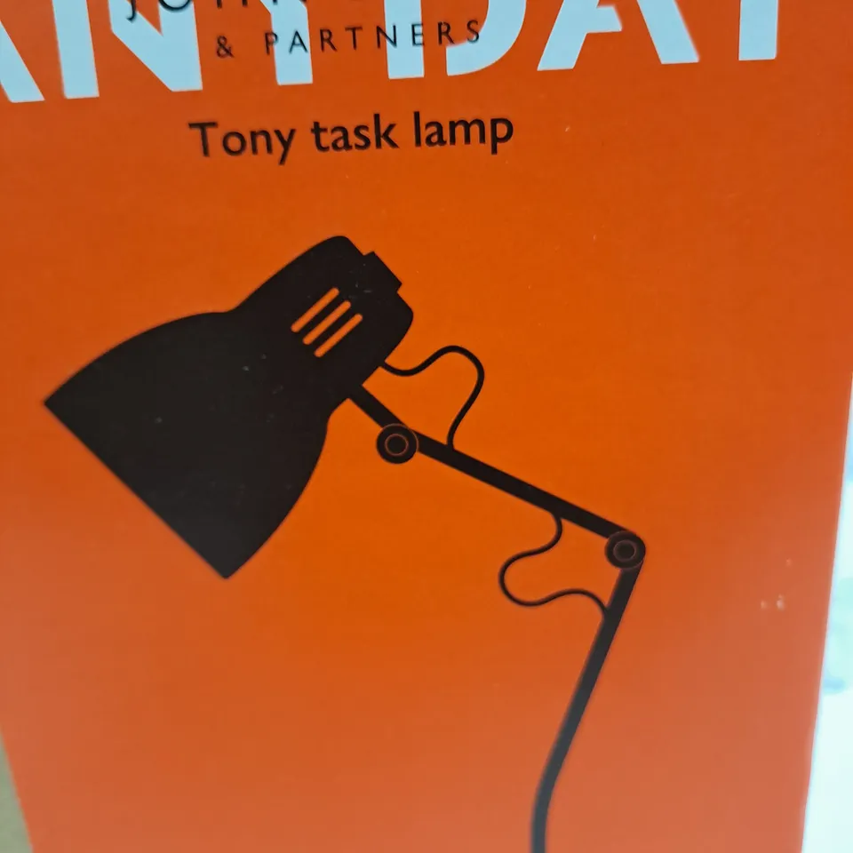 BOXED JOHN LEWIS TONY TASK LAMP 