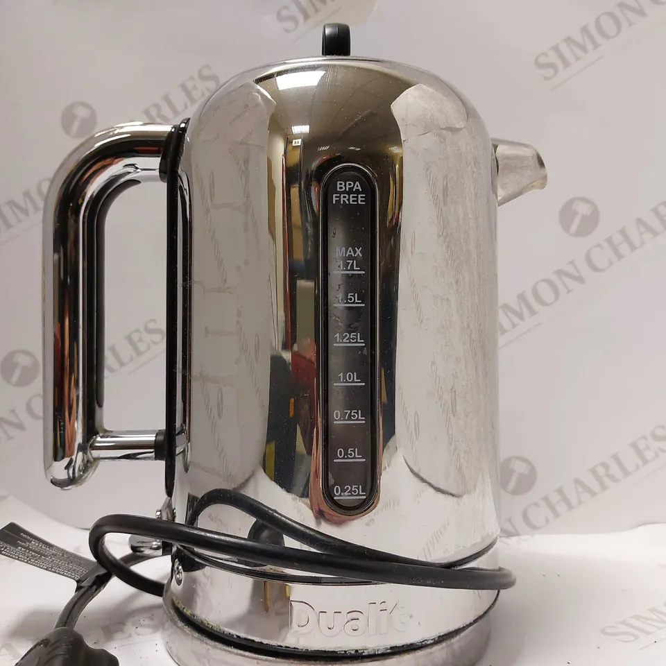 DUALIT CLASSIC KETTLE - SILVER/BLACK