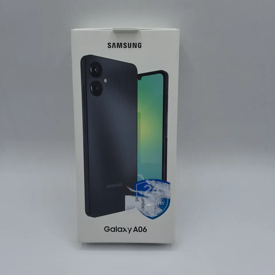 BOXED SAMSUNG GALAXY A06 4GB/64GB IN BLACK - SM-A065F