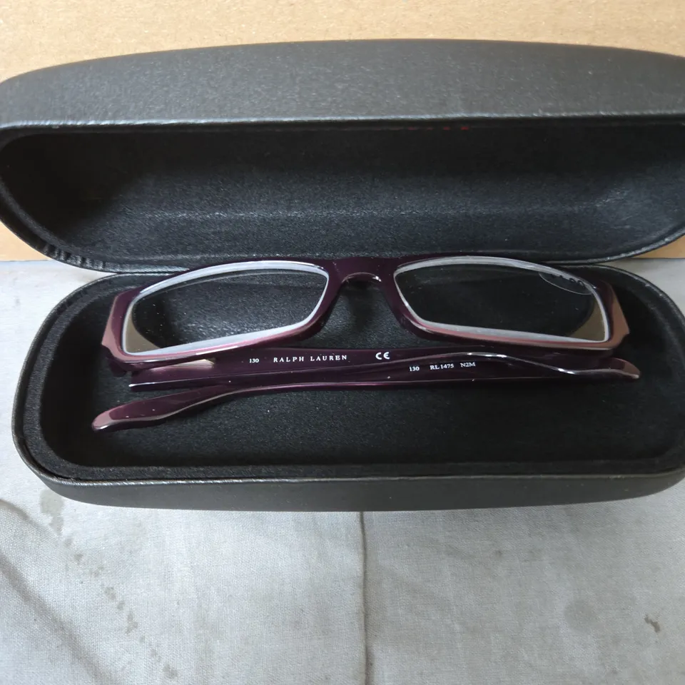 RALPH LAUREN EYEWEAR GLASSES – PURPLE FRAME (WITH CASE) 130 SERIES 