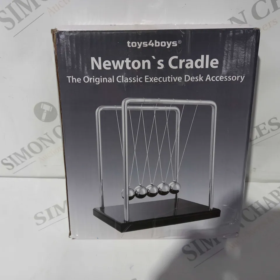BOXED TOYS FOR BOYS NEWTONS CRADLE DESK ACCESSORY