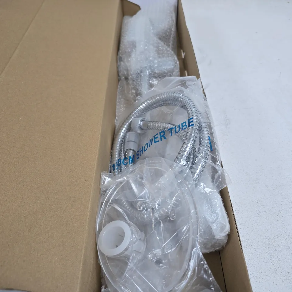 SHOWER SLIDER RAIL KIT BOXED WITH INSTRUCTIONS