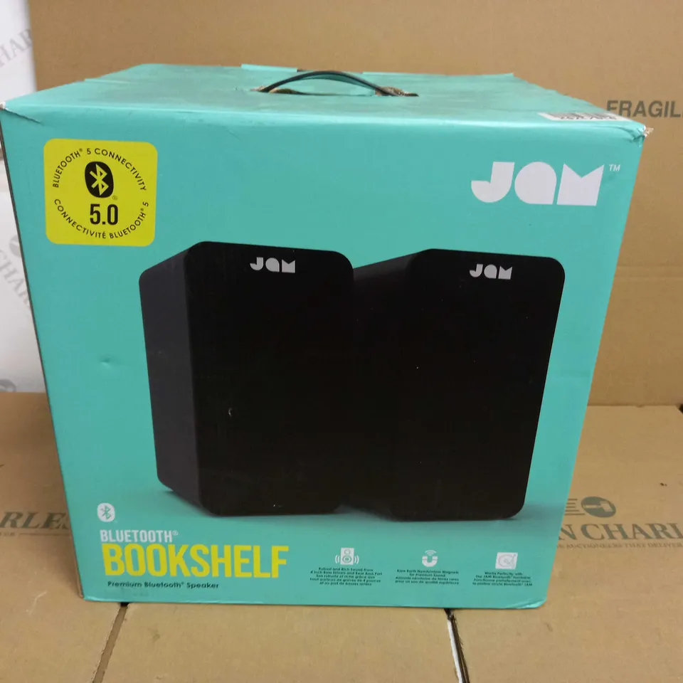 JAM BLUETOOTH BOOKSHELF SPEAKERS