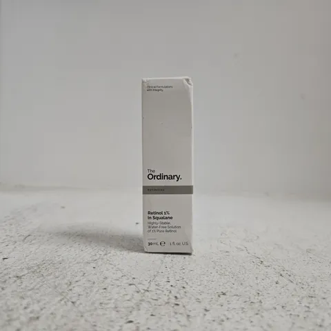 THE ORDINARY RETINOL 1% IN SQUALANE – 30 ML, BOXED
