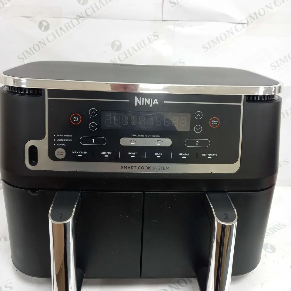 NINJA FOODI MAX DUALZONE AIR FRYER IN BLACK