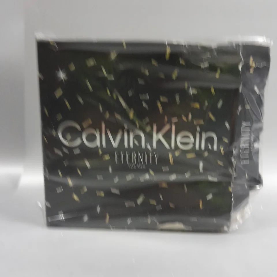 BOXED CALVIN KLEIN ETERNITY FOR HIM EAU DE TOILETTE GIFTSET RRP £63