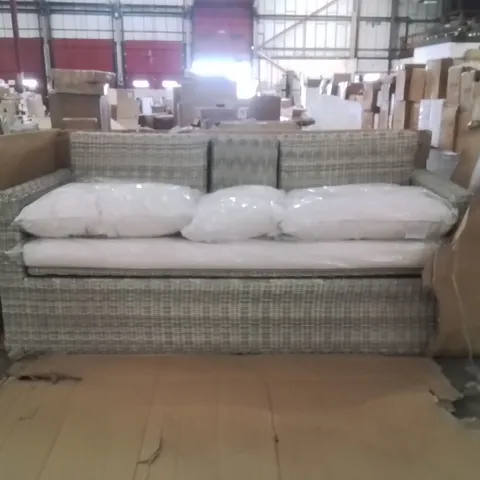 BOXED 3 SEATER GARDEN FURNITURE 