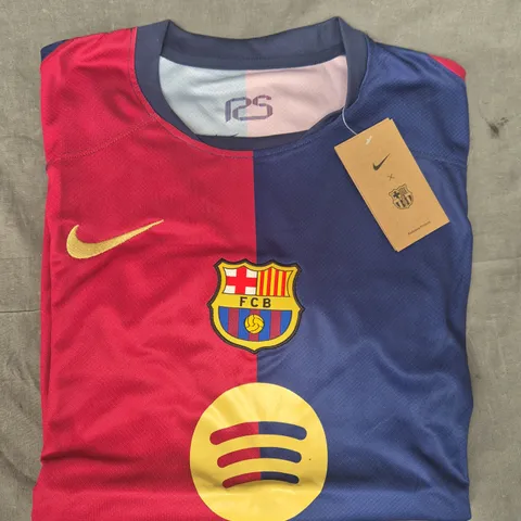NIKE BARCELONA JERSEY SIZE LARGE
