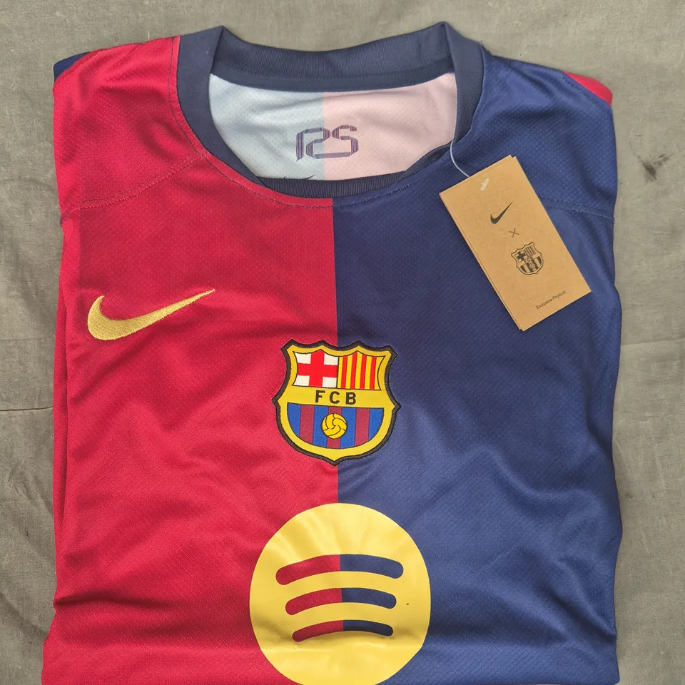 NIKE BARCELONA JERSEY SIZE LARGE