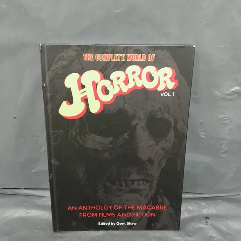 THE COMPLETE WORLD OF HORROR VOLUME ONE BOOK