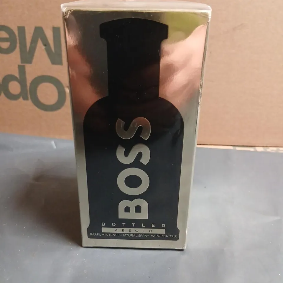 BOXED AND SEALED BOSS BOTTLED ABSOLU 100ML