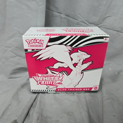 SEALED POKÉMON SCARLET & VIOLET ELITE TRAINER BOX – WHITE FLARE