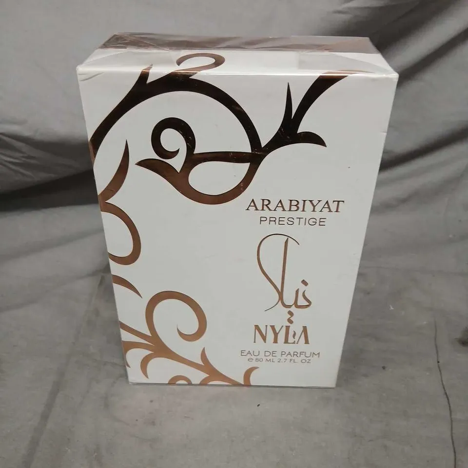 BOXED AND SEALED NYLA ARABYAT PRESTIGE EAU DE PARFUM 80ML