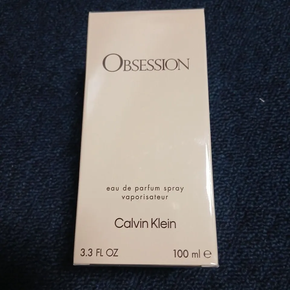 BOXED AND SEALED CALVIN KLEIN OBSESSION EAU DE PARFUM 100ML