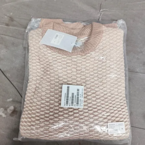 BAGGED CROSSBY CREW IN BEIGE MIX - MEDIUM