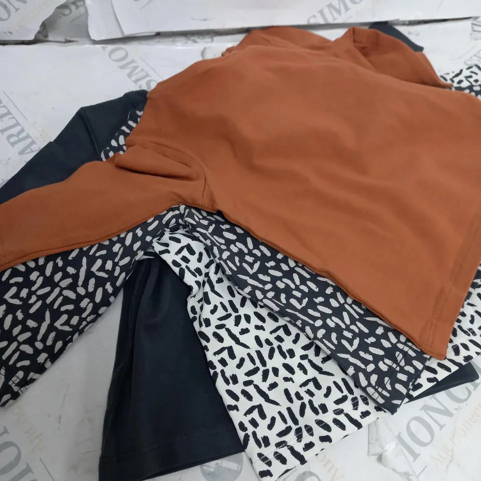 7 X NEXT BABY LONG SLEEVE T-SHIRTS - UP TO 3MONTHS