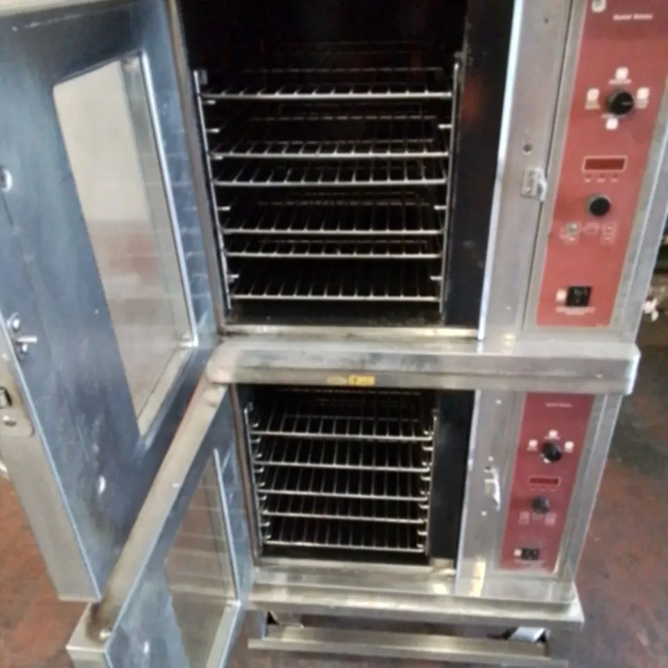 BLODGETT COMMERCIAL STAINLESS STEEL DOUBLE STACKED CONVECTION OVEN CTB-1