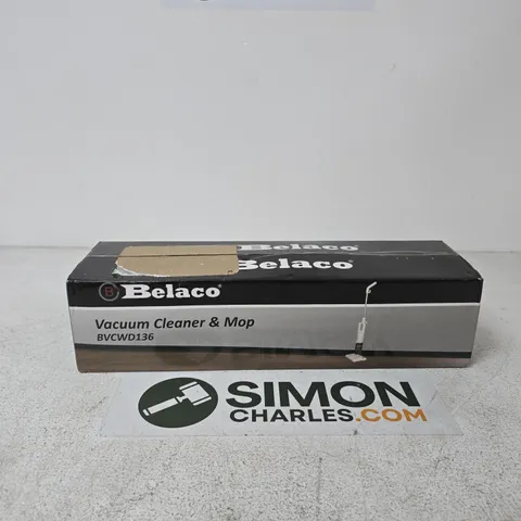 BELACO VACUUM CLEANER & MOP BV-CWD136 – BOXED