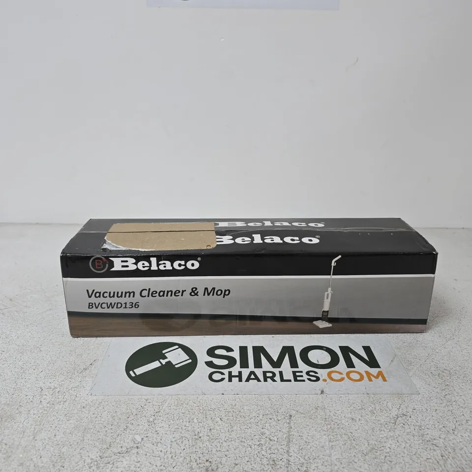 BELACO VACUUM CLEANER & MOP BV-CWD136 – BOXED
