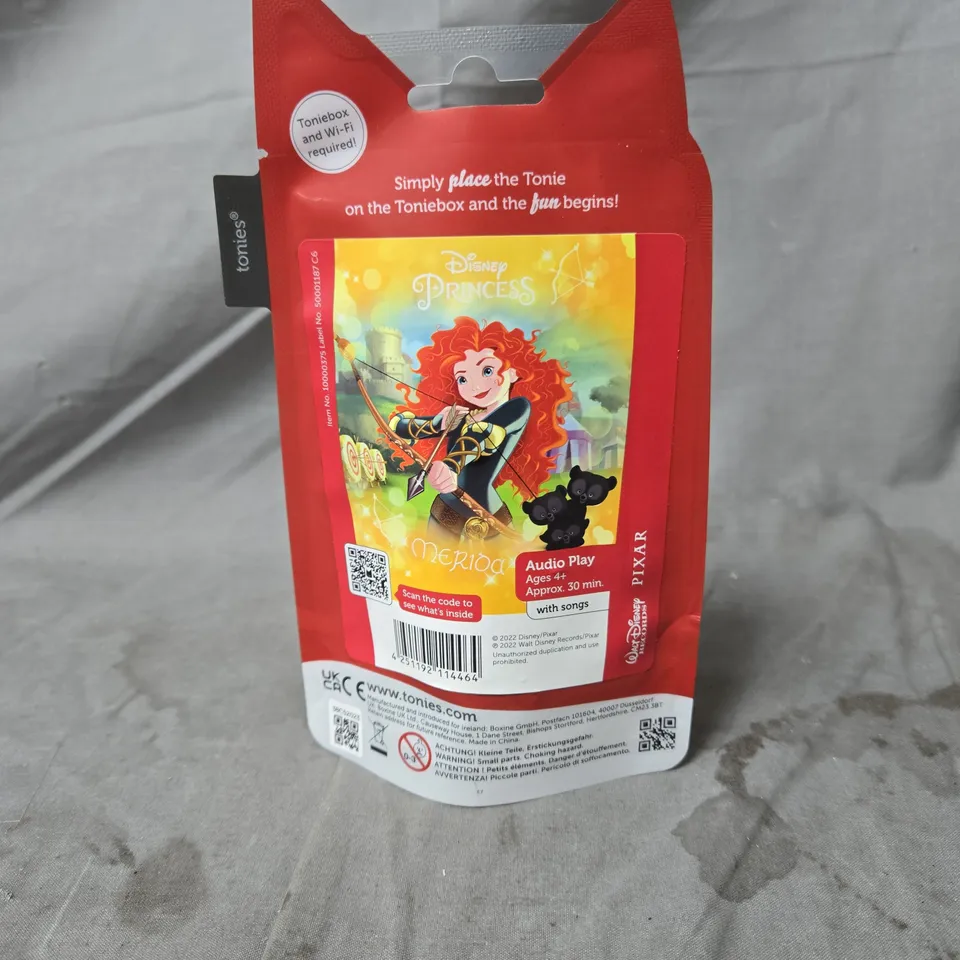 TONIES DISNEY PRINCESS MERIDA AUDIO CHARACTER FOR TONIEBOX