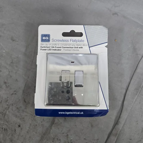 BG ELECTRICAL SCREWLESS FLATPLATE (FPC52)