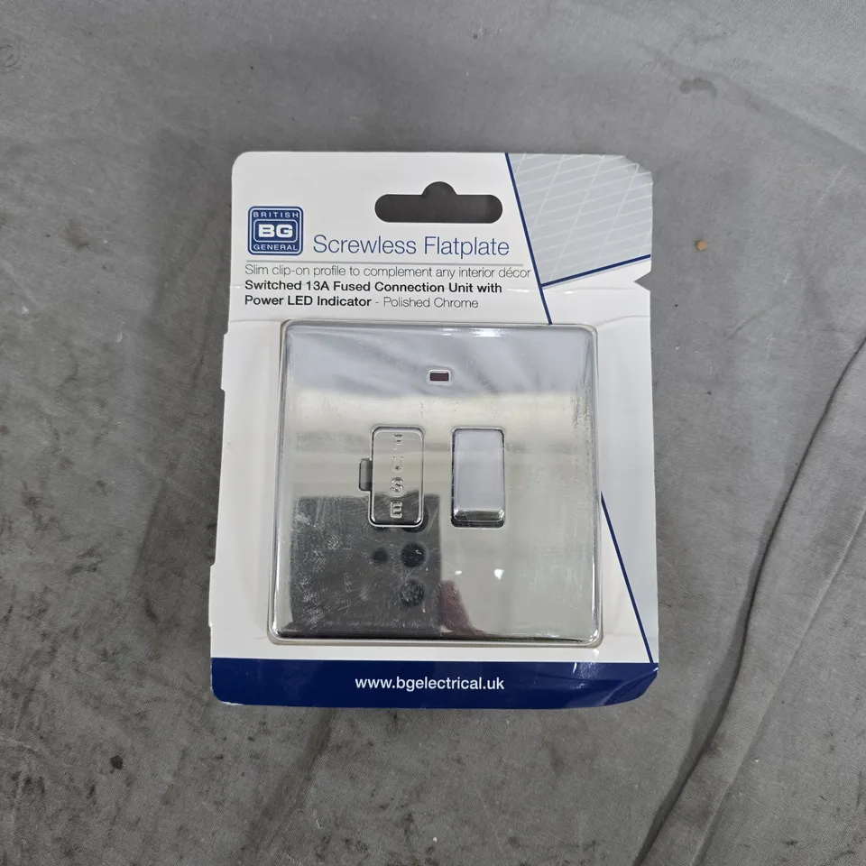 BG ELECTRICAL SCREWLESS FLATPLATE (FPC52)