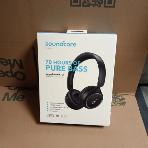 SOUNDCORE BY ANKER H30I WIRELESS ON-EAR HEADPHONES – BOXED