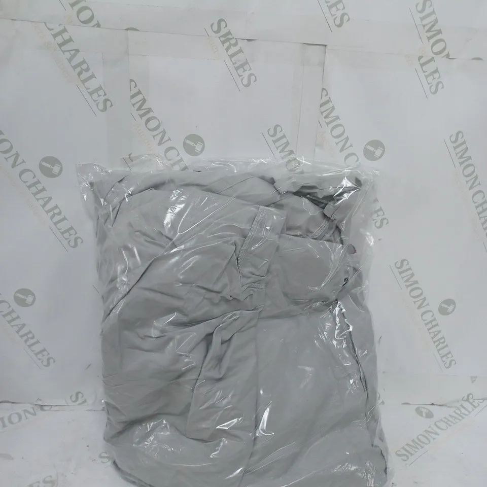 NON-IRON 180 THREAD COUNT BOX PLEAT VALANCE SHEET RRP £15