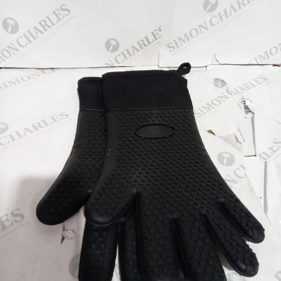 GEEKHOM BLACK SILICONE GLOVES 