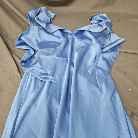 OMNES WOMEN'S BLUE DRESS – SIZE 12