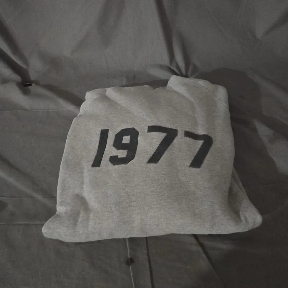 ESSENTIALS FEAR OF GOD HOODIE SIZE L DARK OATMEAL