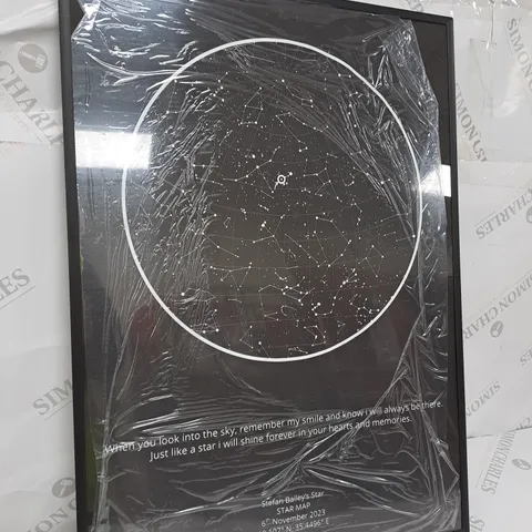 PERSONALIZED STAR MAP NIGHT SKY PRINT