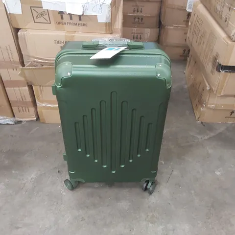 BOXED HARDSHELL SUITCASE - GREEN