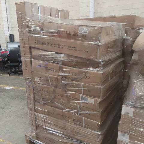 PALLET CONTAINING APPROXIMATELY 13x SHOWER TRAYS