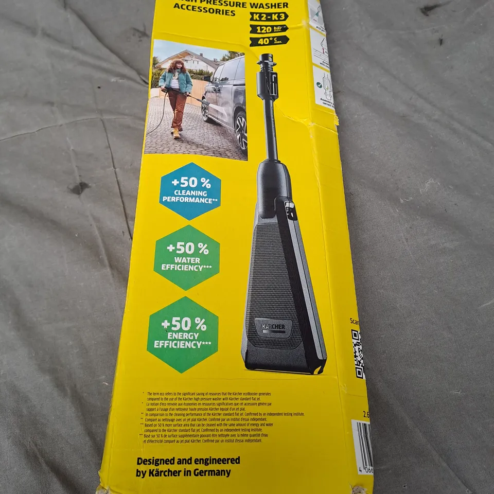 KARCHER ECO!BOOSTER 120 HIGH PRESSURE WASHER ACCESSORIES