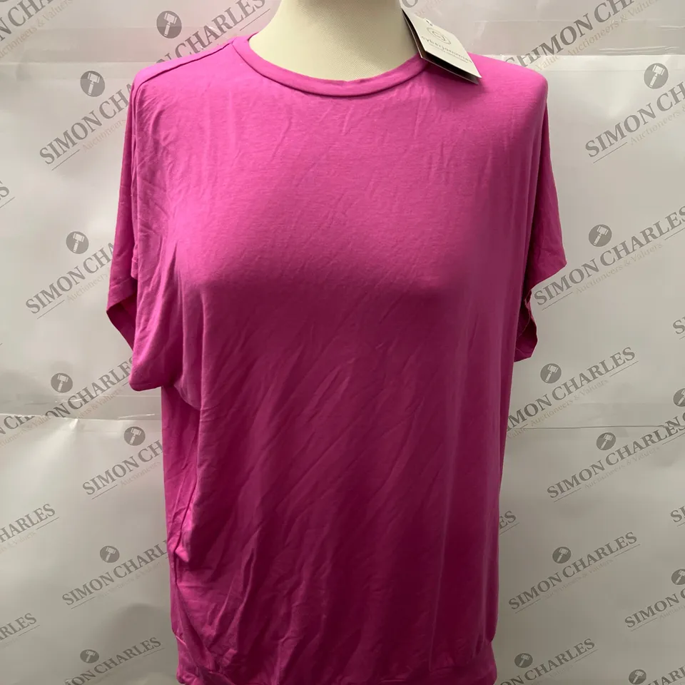 CYBERJAMMIES CAP SLEEVE KNIT SLOUGH TOP IN PINK SIZE 12