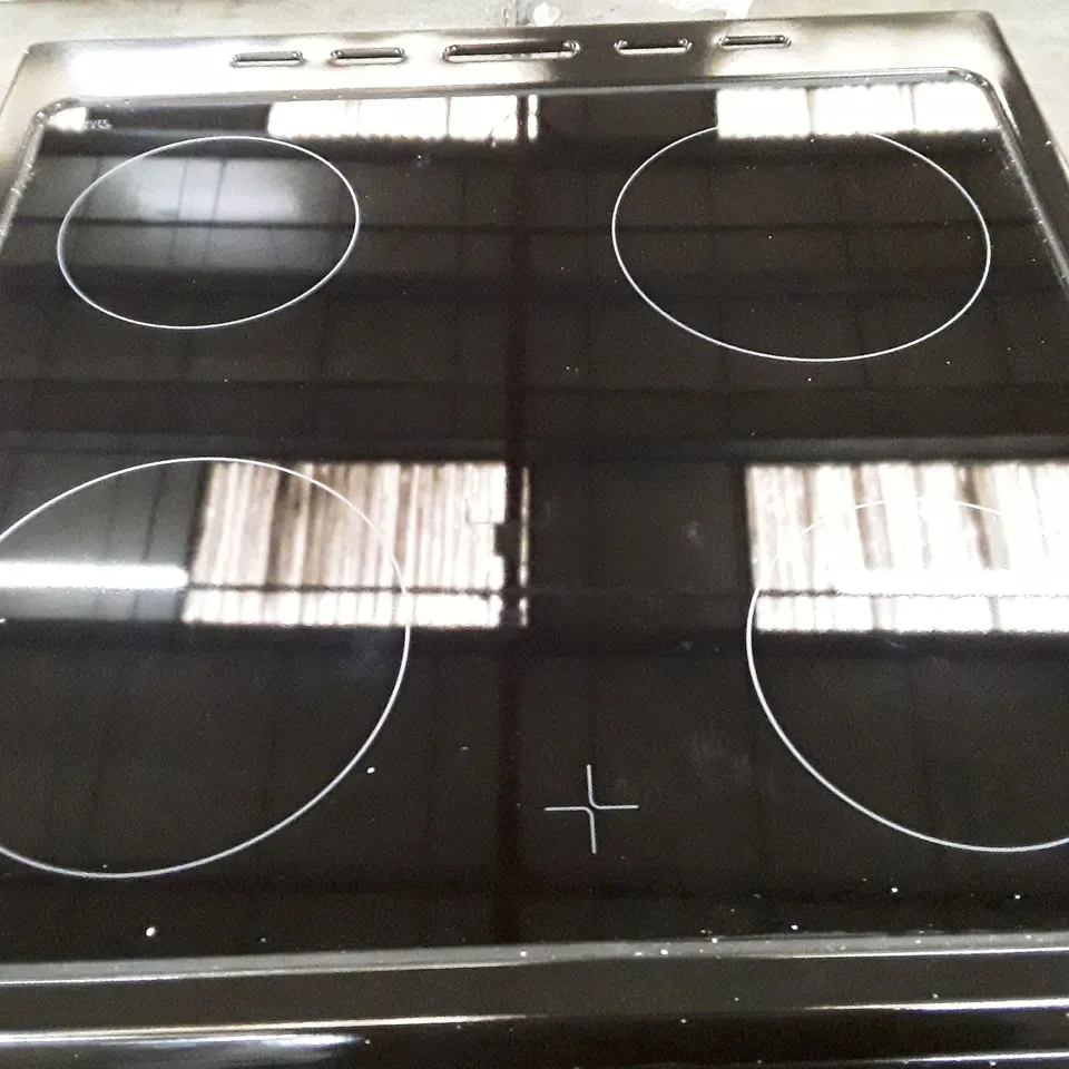 SWAN FREESTANDING ELECTRIC DOUBLE OVEN IN BLACK - SDW2015B