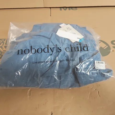 NOBODY'S CHILD TULLA MIDI DENIM DRESS - SIZE 10