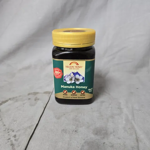 NELSON HONEY MANUKA HONEY – 500G JAR (NEW ZEALAND) 300+