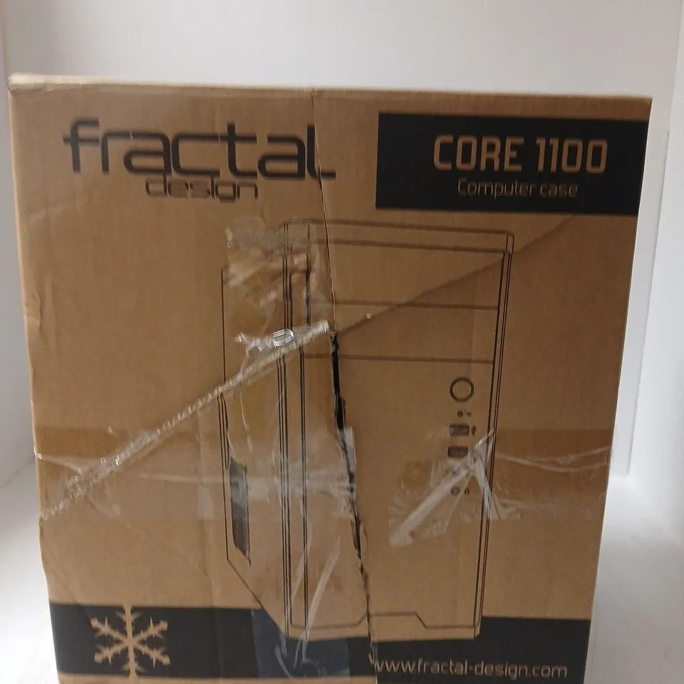 FRACTAL DESIGN CORE 1100 COMPUTER CASE – BLACK, BOXED