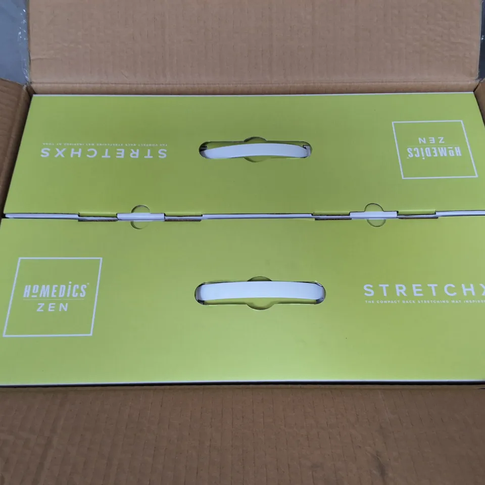 LOT OF 2 BOXED HOMEDICS STRETCH XS BACK STRETCHING MATS - TYM-500-GB