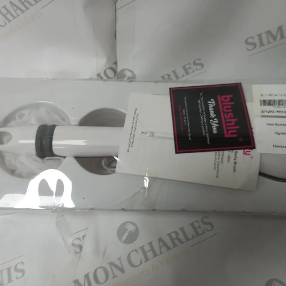 BOXED BLUSHLY RECHARGABLE CLEANSING & EXFOLIATING BODY BRUSH