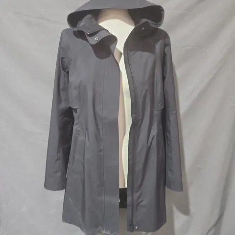 LULULEMON WOMEN'S HOODED RAINCOAT IN BLACK - 6