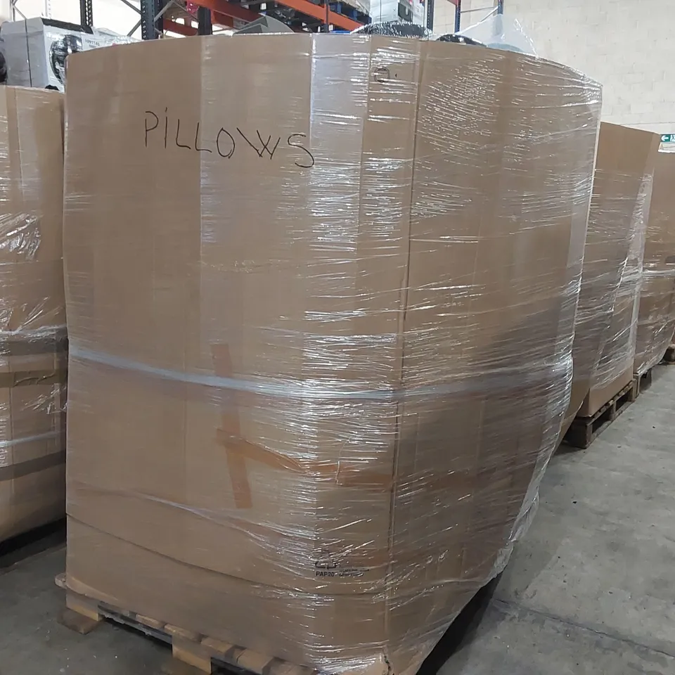 PALLET OF ASSORTED PILLOWS, CUSHIONS AND RELATED PRODUCTS ECT