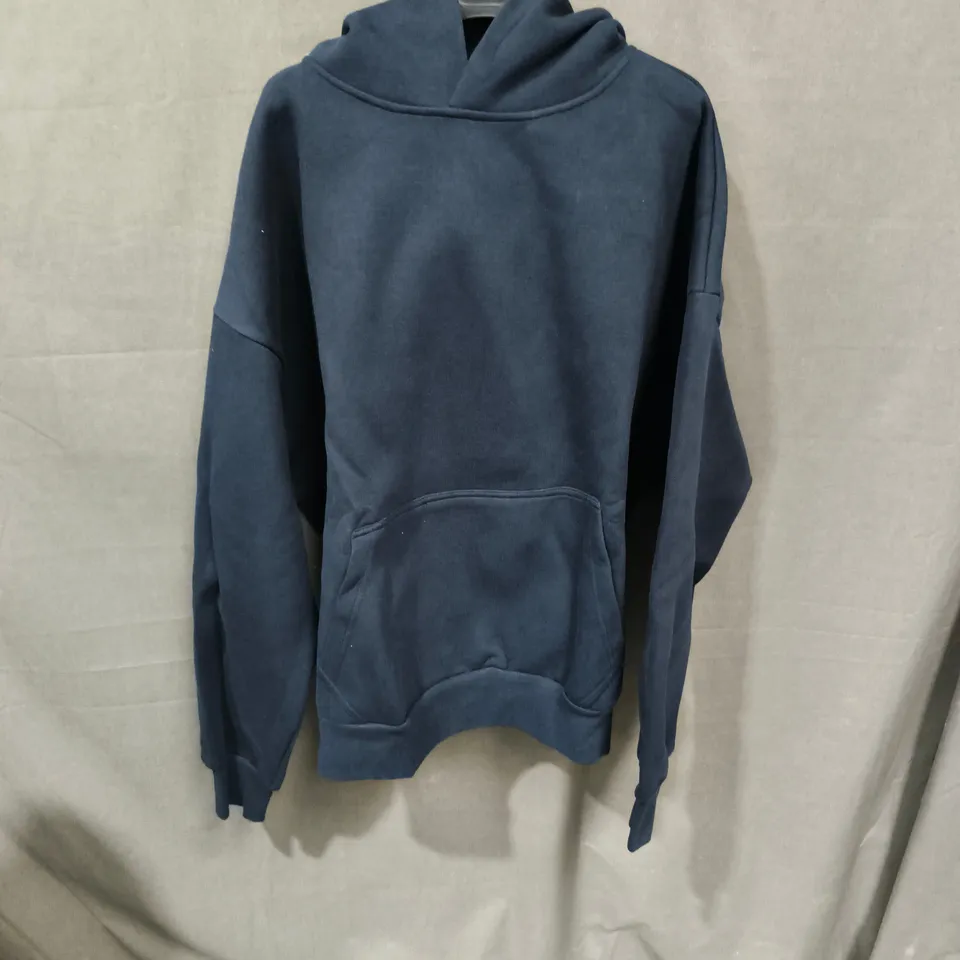 DESTRUCTIVE HOODIE – SCULPT HOODIE MIDNIGHT BLUE, SIZE XL