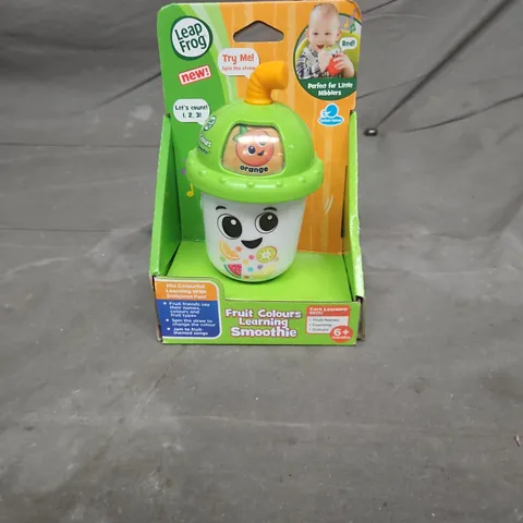 LEAPFROG FRUIT COLOURS LEARNING SMOOTHIE BABY TOY – BOXED (6+ MONTHS)